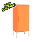 vidaXL 16.7" x 13.8" x 40" Steel Storage Cabinet (Orange)