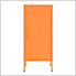 16.7" x 13.8" x 40" Steel Storage Cabinet (Orange)