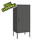 vidaXL 16.7" x 13.8" x 40" Steel Storage Cabinet (Anthracite)
