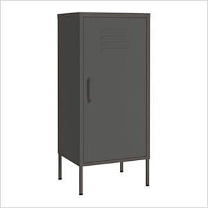 16.7" x 13.8" x 40" Steel Storage Cabinet (Anthracite)