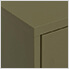 31.5" x 13.8" x 40" Steel Storage Cabinet (Olive Green)