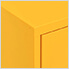 31.5" x 13.8" x 40" Steel Storage Cabinet (Mustard Yellow)