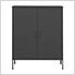 31.5" x 13.8" x 40" Steel Storage Cabinet (Anthracite)