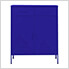 31.5" x 13.8" x 40" Steel Combo Cabinet (Navy Blue)