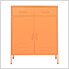 31.5" x 13.8" x 40" Steel Combo Cabinet (Orange)