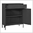 31.5" x 13.8" x 40" Steel Combo Cabinet (Anthracite)