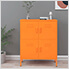 31.5" x 13.8" x 40" Steel Multishelf Cabinet (Orange)