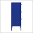 16.7" x 13.8" x 40" Steel 3-Drawer Cabinet (Navy Blue)
