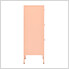 16.7" x 13.8" x 40" Steel 3-Drawer Cabinet (Pink)