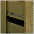 31.5" x 13.8" x 40" Steel 6-Drawer Cabinet (Olive Green)