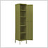 13.8" x 18.1" x 70.9" Steel Locker Cabinet (Olive Green)