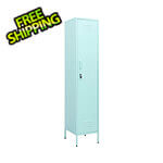 vidaXL 13.8" x 18.1" x 70.9" Steel Locker Cabinet (Mint)