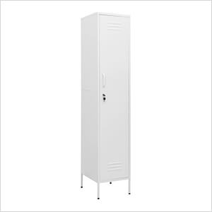 13.8" x 18.1" x 70.9" Steel Locker Cabinet (White)