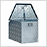 29" / 15" x 16.1" x 18.1" Trapezoid Aluminum Storage Box