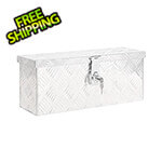 vidaXL 19.7" x 8.1" x 5.9" Aluminum Storage Box (Silver)