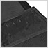 19.7" x 8.1" x 5.9" Aluminum Storage Box (Black)