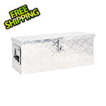 vidaXL 23.6" x 9.3" x 9.1" Aluminum Storage Box (Silver)