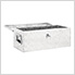 27.6" x 12.2" x 10.6" Aluminum Storage Box (Silver)