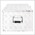 35.4" x 18.5" x 13.2" Aluminum Storage Box (Silver)