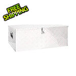 vidaXL 39.4" x 21.7" x 14.6" Aluminum Storage Box (Silver)