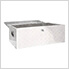 39.4" x 21.7" x 14.6" Aluminum Storage Box (Silver)