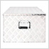 39.4" x 21.7" x 14.6" Aluminum Storage Box (Silver)