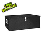 vidaXL 39.4" x 21.7" x 14.6" Aluminum Storage Box (Black)