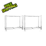 vidaXL 2-Tier Tire Rack (2-Pack)