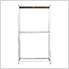 2-Tier Tire Rack with Top Shelf