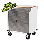 Seville Classics UltraHD Rolling Storage Cabinet with Drawers