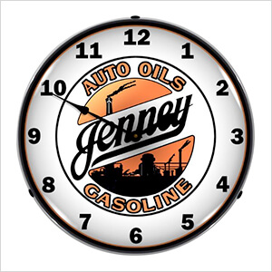 Jenny Gasoline Backlit Wall Clock