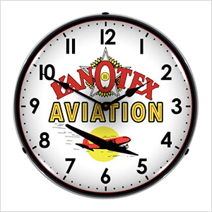 KanOtex Avaition Backlit Wall Clock