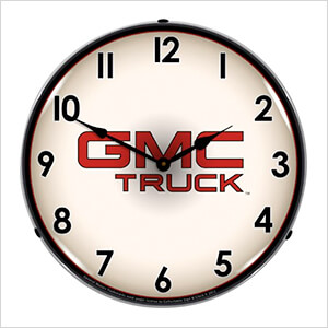 GMC Truck Backlit Wall Clock