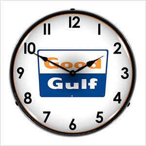Good Gulf Backlit Wall Clock