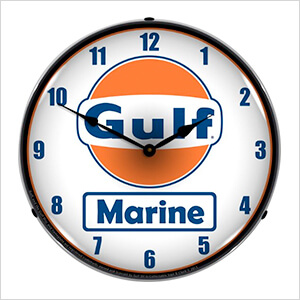 Gulf Marine Backlit Wall Clock