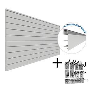 PROCORE PVC Slatwall Basic Bundle (Grey)