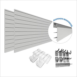 PROCORE PVC Slatwall Ultimate Bundle (Grey)