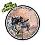 Collectable Sign and Clock The Retrieve Backlit Wall Clock