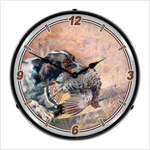 The Retrieve Backlit Wall Clock