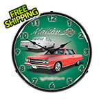 Collectable Sign and Clock 1965 Chevelle Malibu SS Backlit Wall Clock