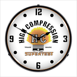 HC Supertest Backlit Wall Clock