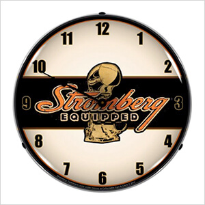 Stromberg Equipped Backlit Wall Clock