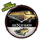 Collectable Sign and Clock 1970 Buick GSX Backlit Wall Clock