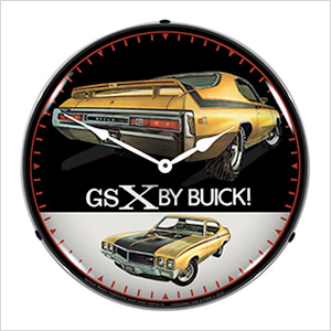1970 Buick GSX Backlit Wall Clock