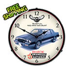 Collectable Sign and Clock 1987 Buick Grand National Backlit Wall Clock