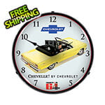 Collectable Sign and Clock 1964 Chevelle Convertible Backlit Wall Clock