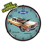 Collectable Sign and Clock 1973 Monte Carlo Backlit Wall Clock