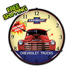 Collectable Sign and Clock 1948 Chevrolet Truck Backlit Wall Clock