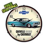 Collectable Sign and Clock 1967 Chevelle SS 396 Backlit Wall Clock