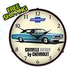 Collectable Sign and Clock 1967 Chevelle SS 396 Backlit Wall Clock